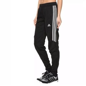 Adidas Tiro 17 Black White Athletic Pants